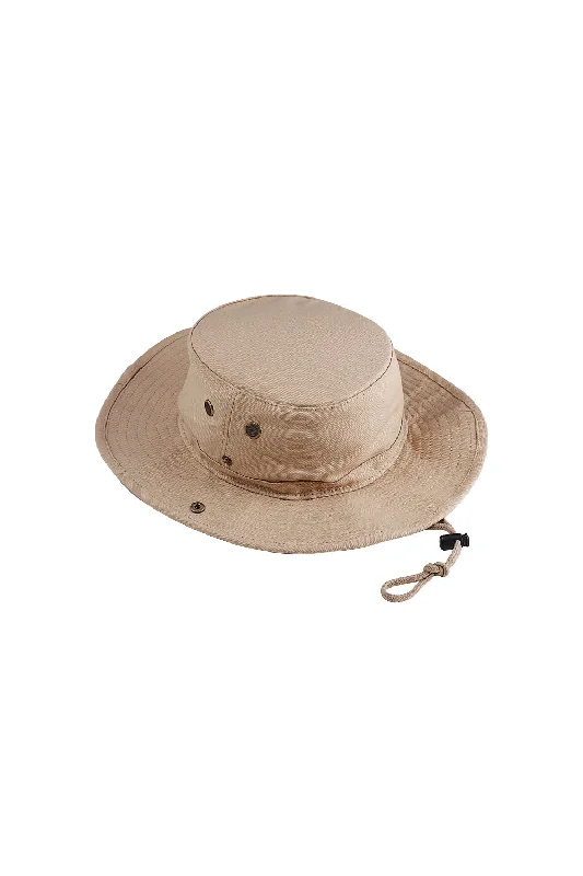 Bucket hats for light and breezy summer fashion-Big Accessories Mens Outlander Bucket Hat - Khaki Brown