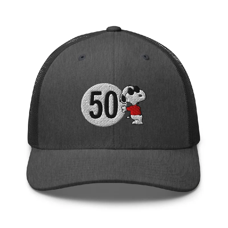 beanies for a chic look-  Joe Cool 50 Trucker Hat