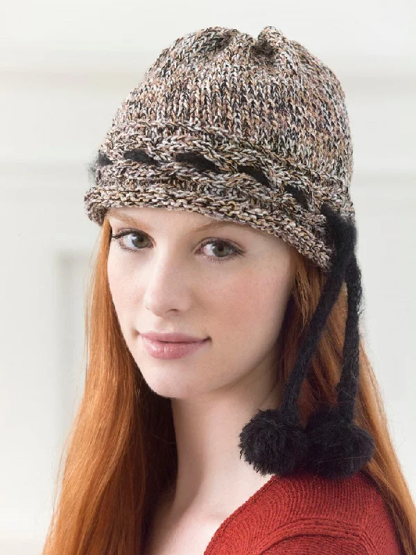 beanies for rugged outdoor activities-  Miss Fisher's Cloche Hat (Knit)