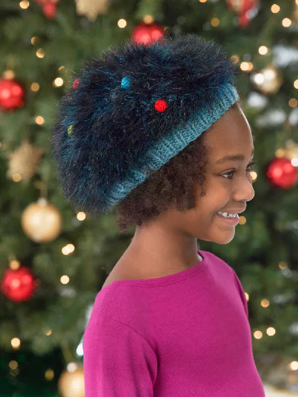 beanies for winter road trips-  Holiday Lights Hat (Knit)