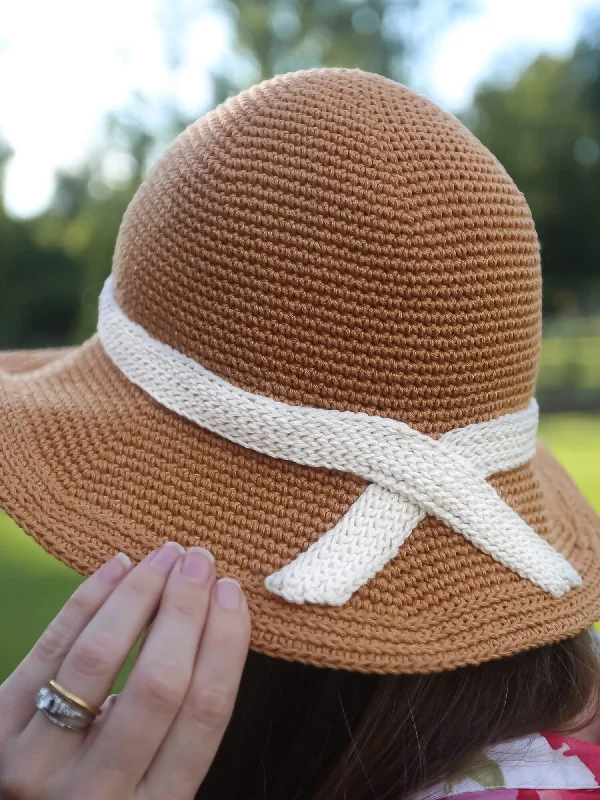 beanies for trendy, chic outfits-  Crochet Kit - Summer Sun Hat