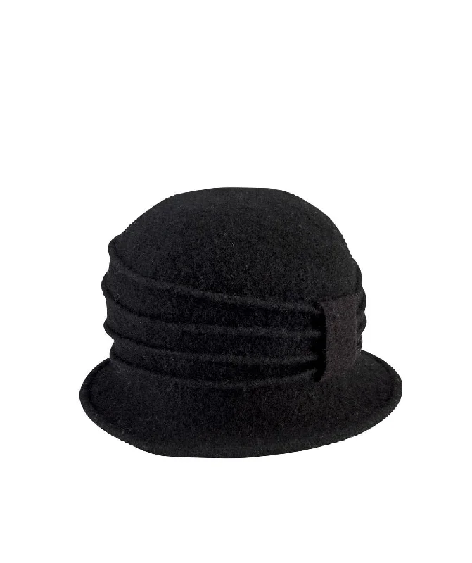 wool hats for stylish outdoor use in cold weather-womens hats for sunny road trips-Women's Soft Knit Cloche