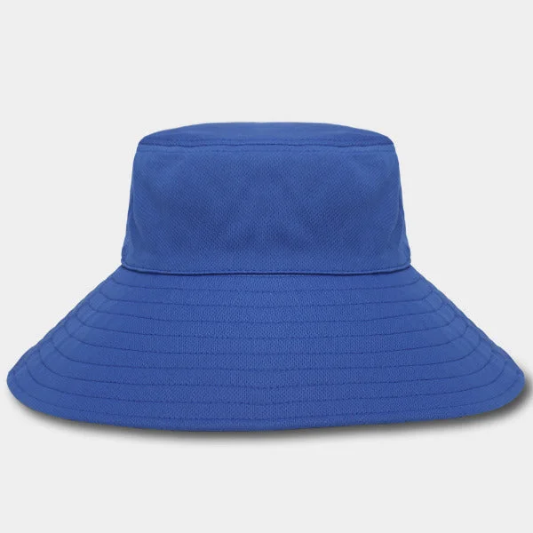 Bucket hats for everyday fashion wear-Women Reversible Wide Brim Bucket Hat UV218