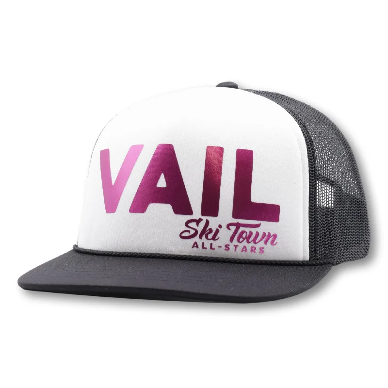 beanies with cool textures-  VAIL YOUTH HAT