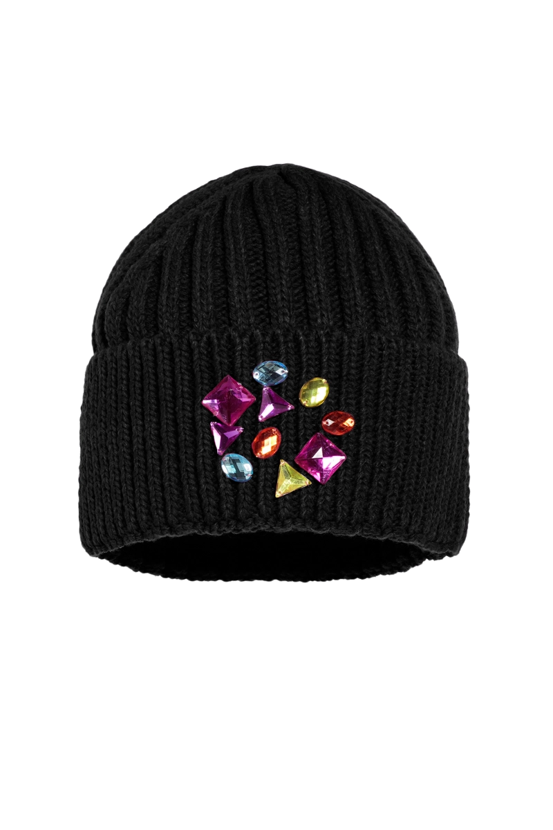 comfortable beanies-  Fab Jeweled Beanie Hat