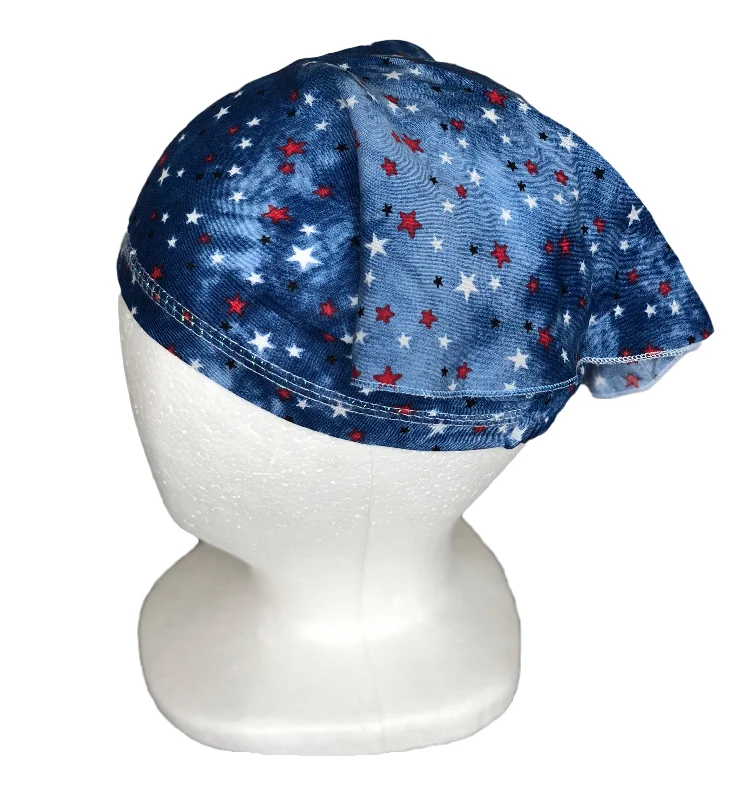 beanies with thick knit-  Summer Cotton Bandana Hat for Girls