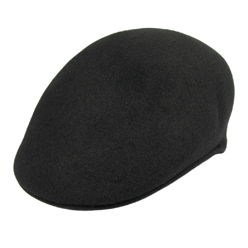 women's trendy fedoras for timeless fashion-Wool Ascot Black Wholesale Pack