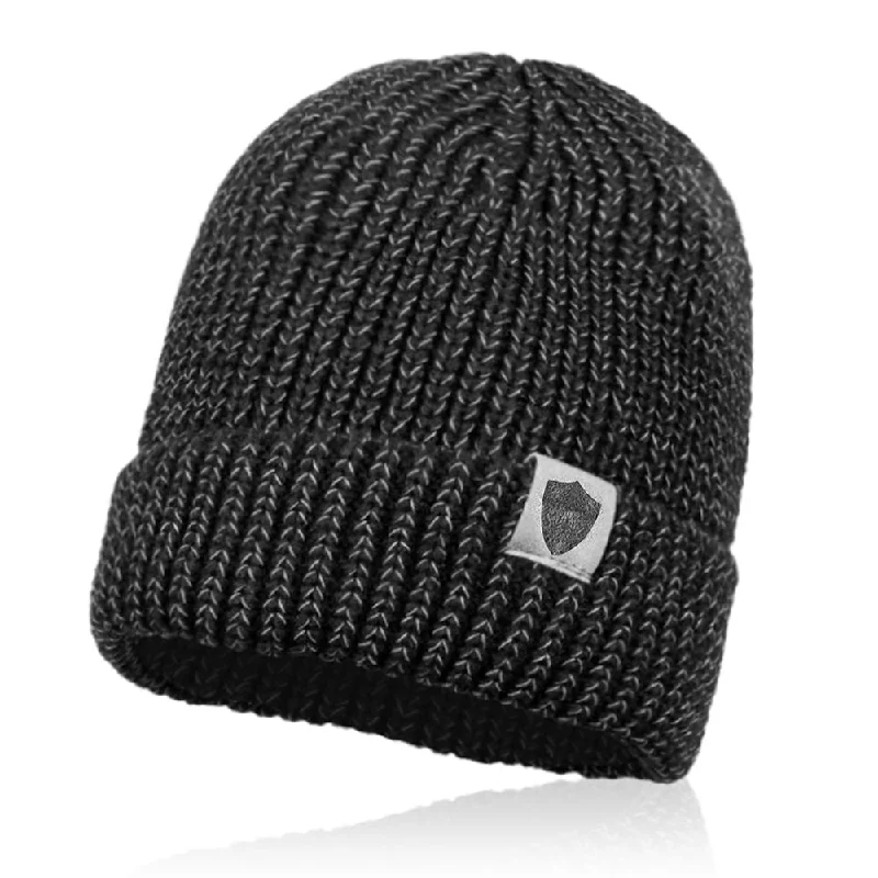 beanies for snow and rain-  SA Beanie | Reflective Knit PreOrder