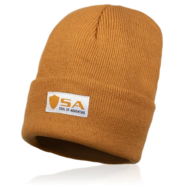 beanies for family gatherings-  Classic Beanie | Brown SA Shield PreOrder