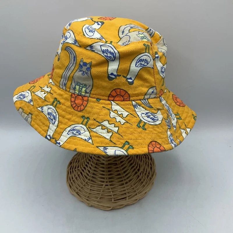 beanies for fashionable women-  0-3m: Patagonia Yellow Seagulls & Beavers Sun Hat