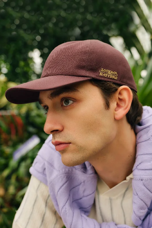 Baseball caps with stylish branding-Adjustable Brown Baseball Cap