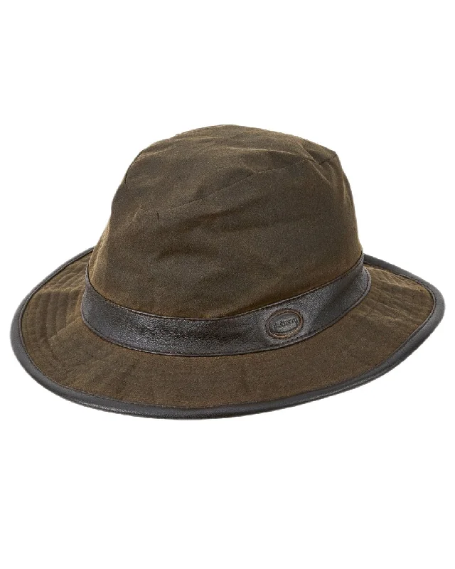 Bucket hats with funky designs for unique fashion-Dubarry Mens Macreddin Wax Bucket Hat