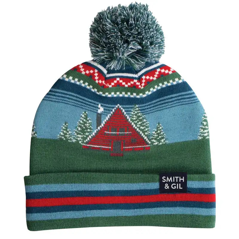 beanies for running in cold weather-  'Winter Cabin' Beanie