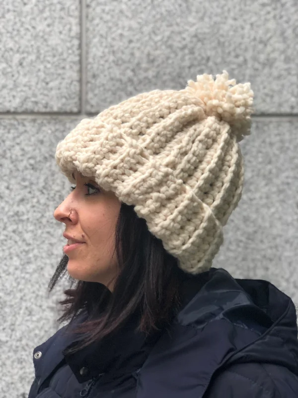 beanies for snow-  Gold Medal Crochet Hat