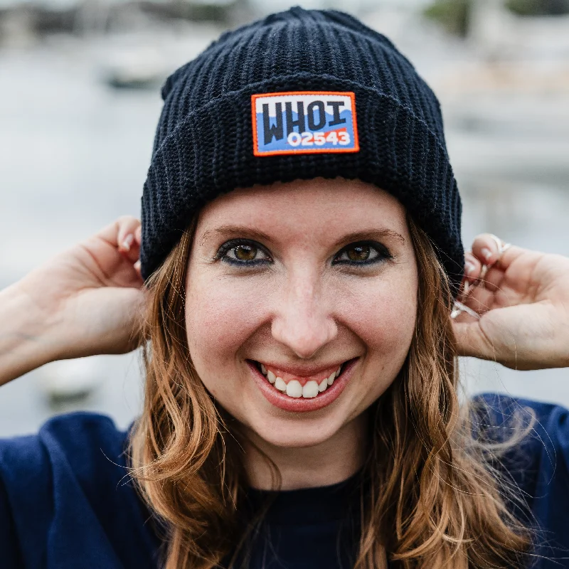 beanies for cozy warmth-  WHOI x CC Beanie