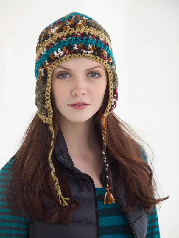 beanies with different colors-  Bleecker Street Helmet Pattern (Crochet)