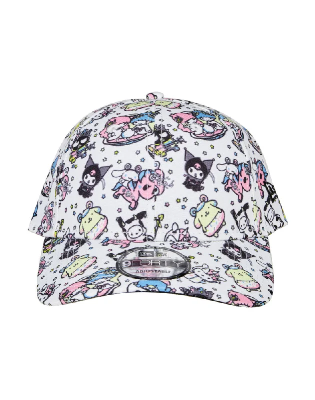 beanies for cold weather layering-  New Era tokidoki x Hello Kitty and Friends Sanrio Bestie Snapback