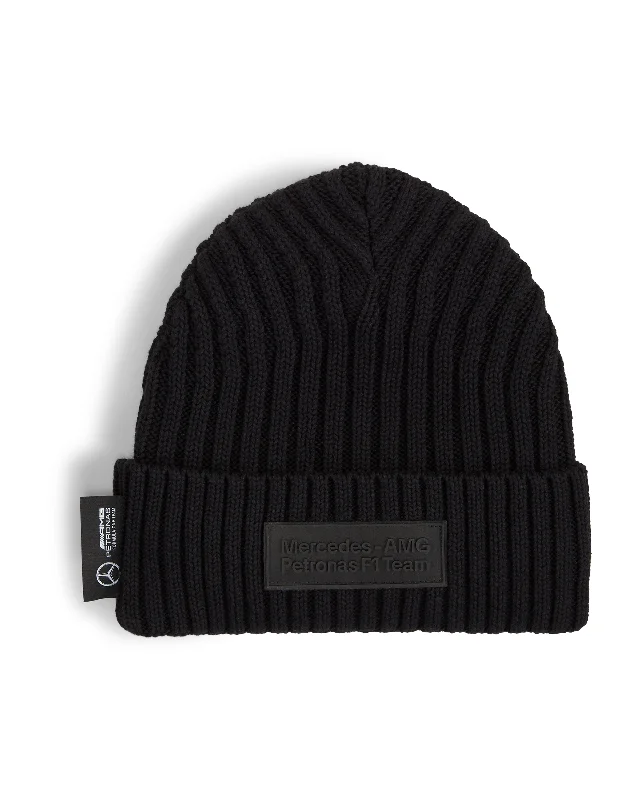 beanies with trendy pompom-  Puma Statement Beanie Black