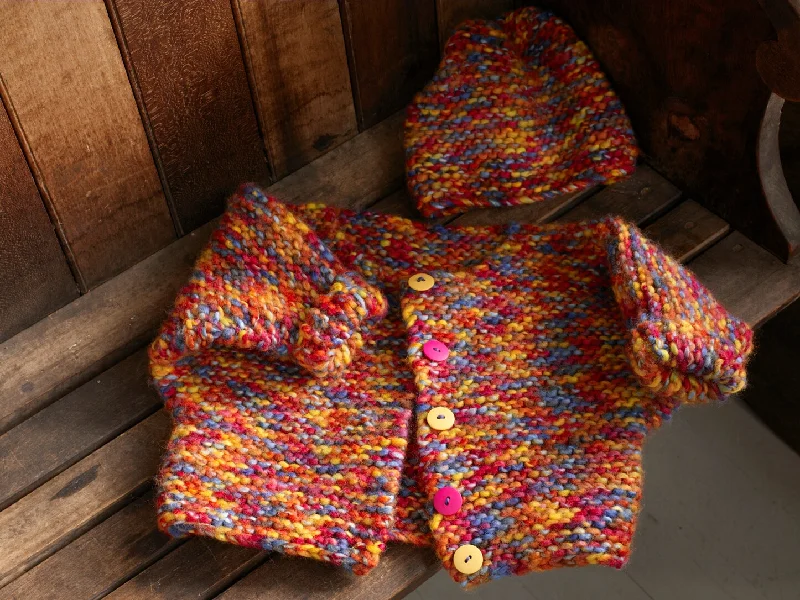 beanies for chilly mornings-  Playground Cardigan (Knit) - Version 2