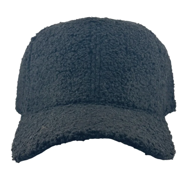 beanies with patterns-  Teddy Trucker - Black