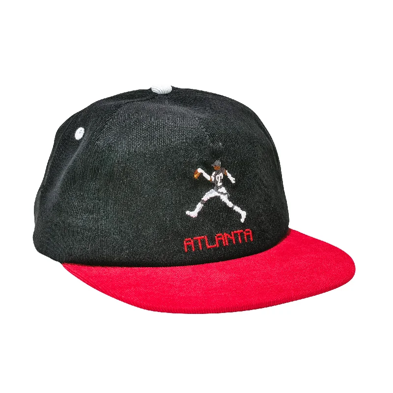 beanies for fashion-forward looks-  Tecmo Atlanta Deion 8 Bit - Hat