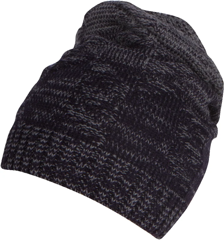 beanies for trendy looks-  Sakkas Nils Slouchy Beanie Hat Warm and Cozy Heather and Patterned