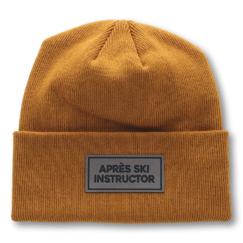 beanies for winter travel-  The Jade - Après Ski Instructor