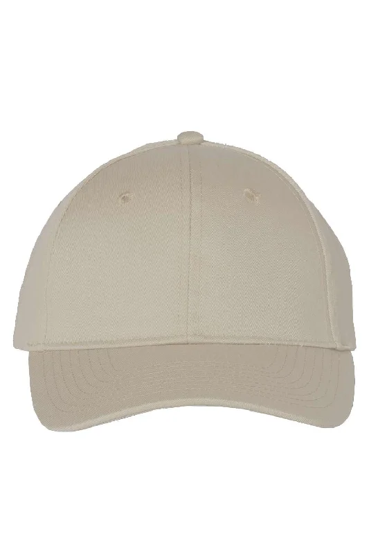 Men's hats for casual wear in the heat-mens hats stylish yet practical-Valucap Mens Twill Snapback Hat - Khaki