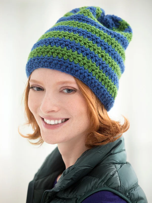 beanies for social gatherings-  Junior Crochet Hat - Version 3