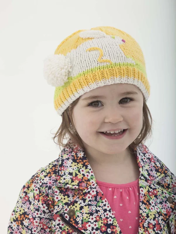 beanies for mountain trips-  Bunny Hat Pattern (Knit)