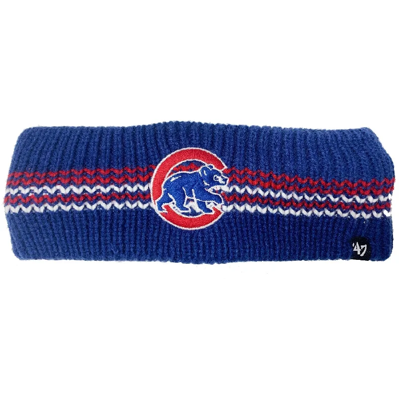 beanies for travel comfort-  Chicago Cubs Women's Addison Headband