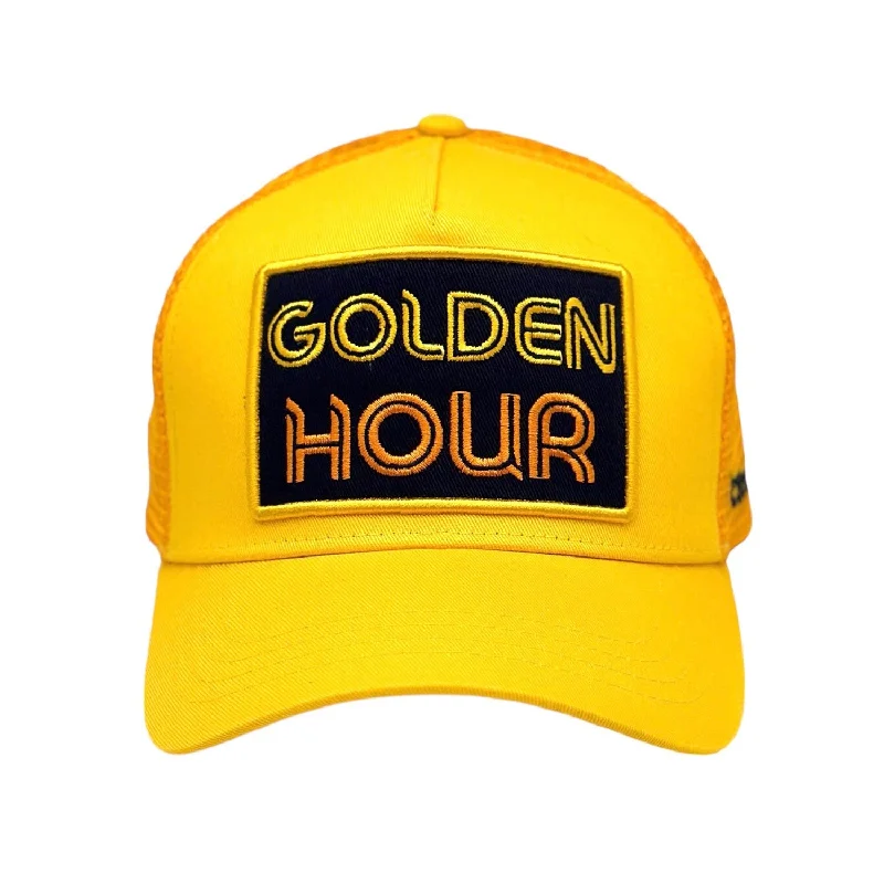 beanies for winter-  Golden Hour Trucker - Yellow