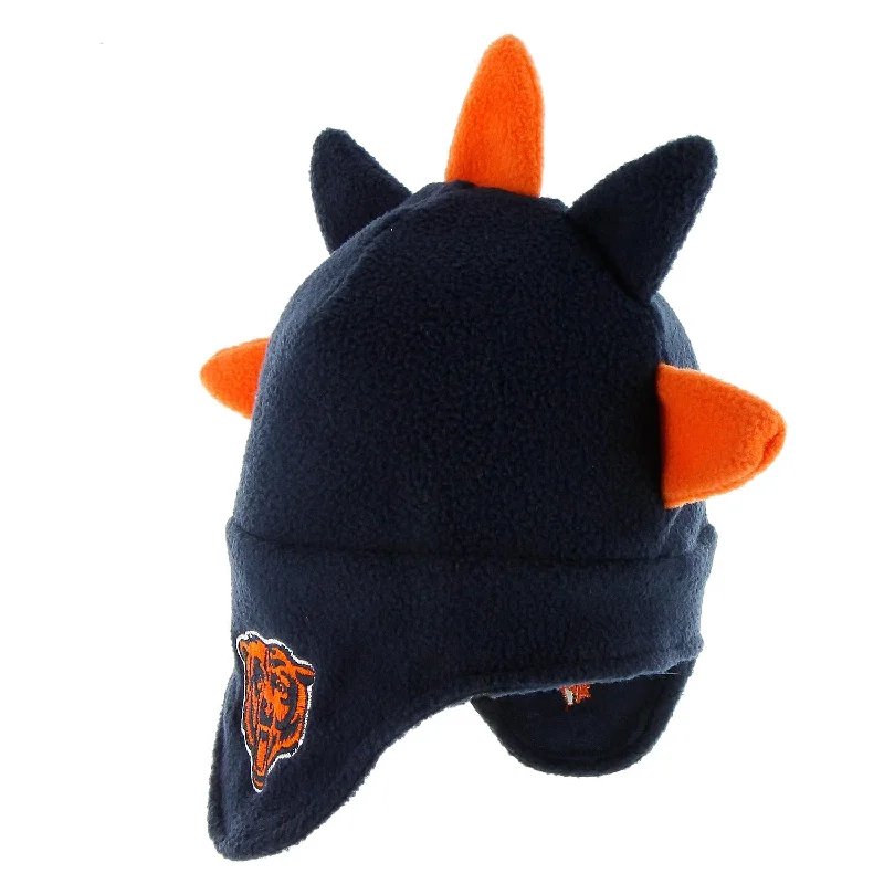 beanies for snow-  Chicago Bears Youth Spiked Knit Hat