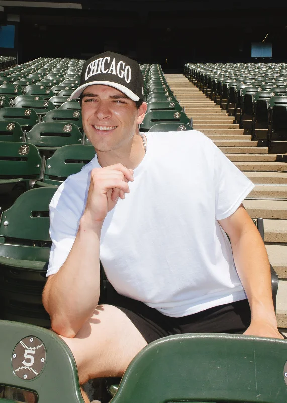 beanies for snow and rain-  Chicago White Sox Forever Two Tone Black Hat