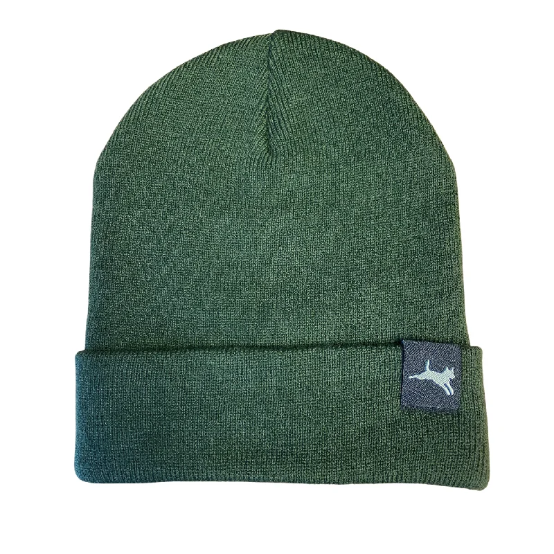 beanies for casual days-  Ruffdog Winter Hat OLIVE SAVE 20%