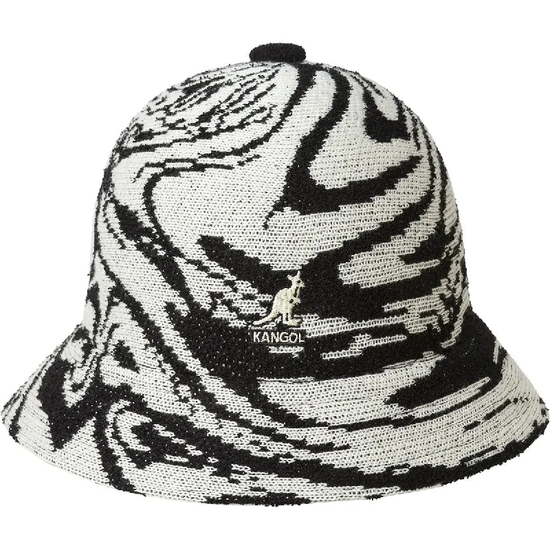 Bucket hats for fashionable warm-weather activities-Kangol Liquify Casual Jacquard Bucket Hat