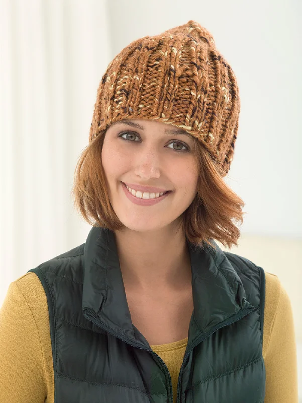 beanies with chic designs-  Beginner Beanie (Knit)