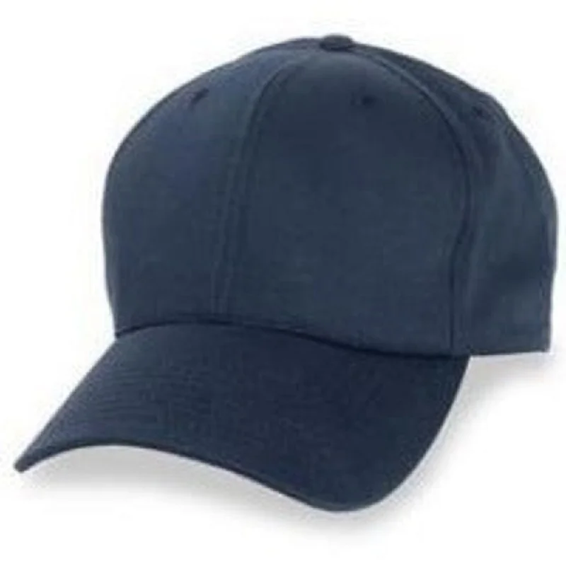 Baseball caps with personalized embroidery-Navy Blue - Structured Baseball Cap