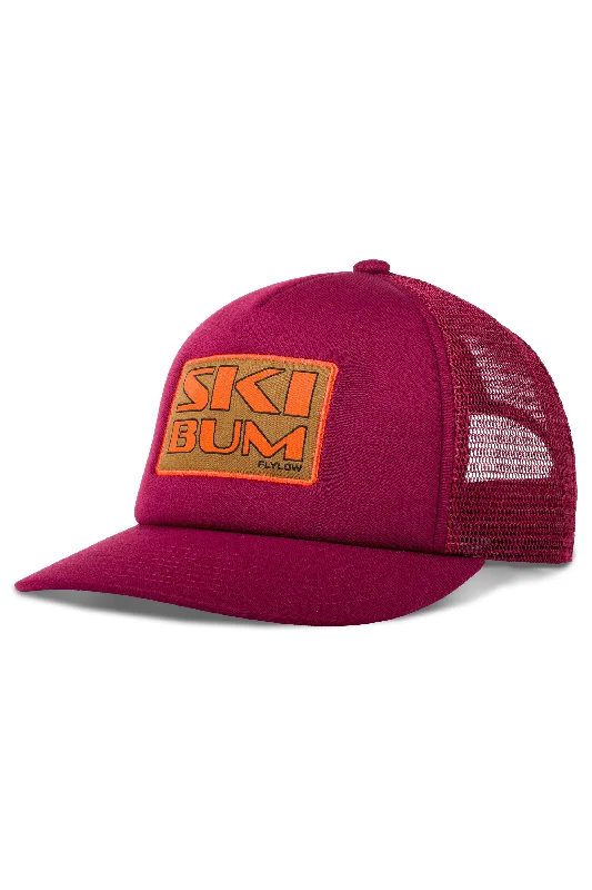 beanies with geometric patterns-  Ski BUM Trucker