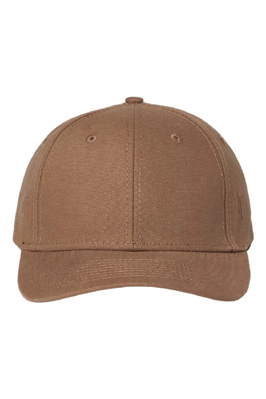 Men's hats for winter ski trips-mens hats for road cyclists-Dri Duck Mens Carpenter Snapback Hat - Field Khaki