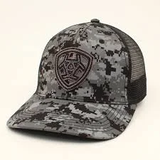 Baseball caps with fun and fresh colors-MF Western Ariat Mens Digital Camo Baseball Cap By M&F Western Style A3000043156