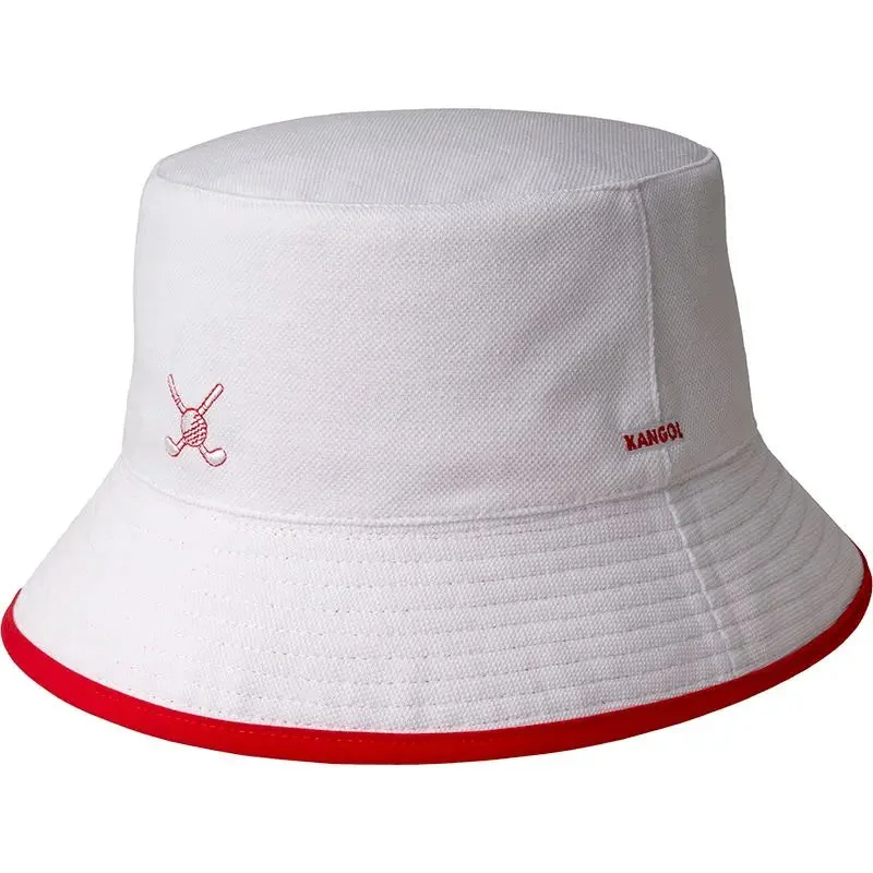 Bucket hats for stylish beachwear outfits-Kangol Golf Rev Reversible Bucket Hat