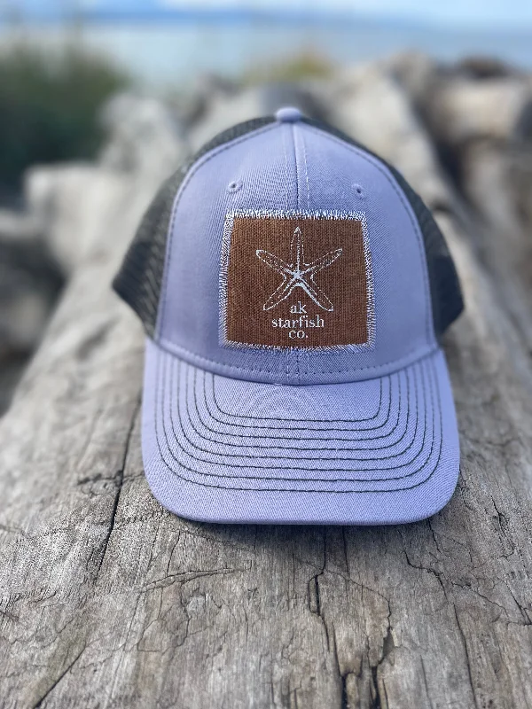 beanies for fashion-forward looks-  Alpenglow / Slate AK Starfish Co. Patch Hat. $38.00