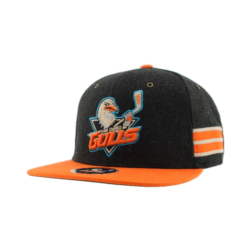 beanies for jogging-  San Diego Gulls Bomber Snapback Hat