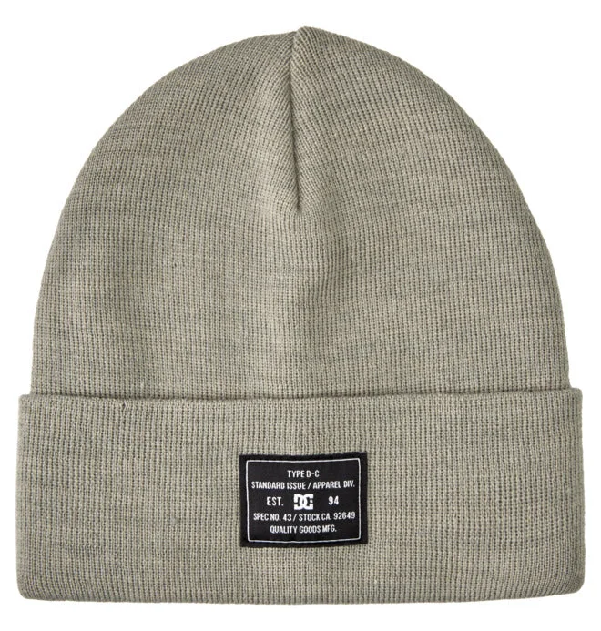 beanies for the whole family-  DC Label Beanie- GREY