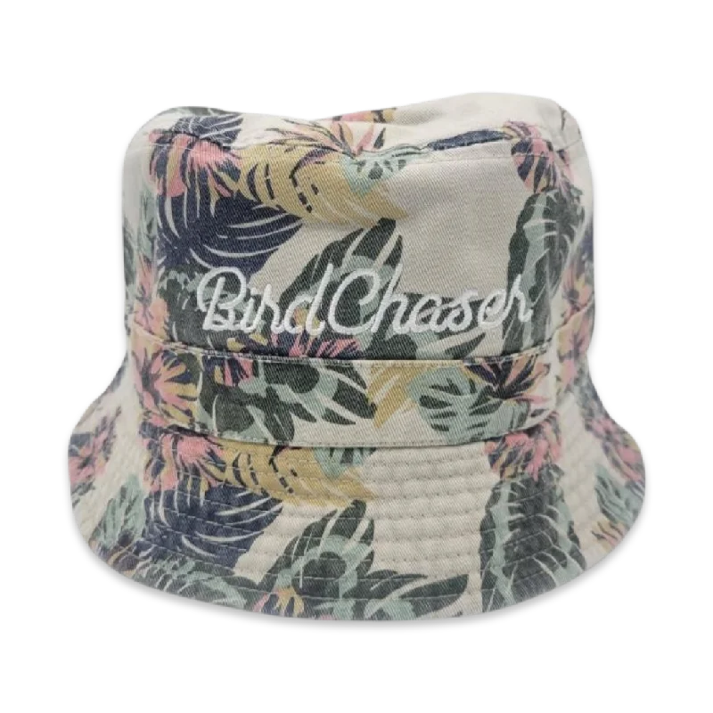 Bucket hats for keeping cool on hot days-Tan Coachella BirdChaser Bucket Hat