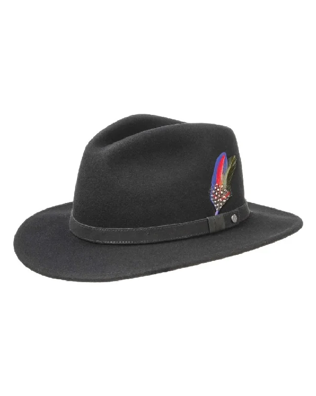 women's trendy hats for modern street fashion-Stetson Yutan Wool Hat