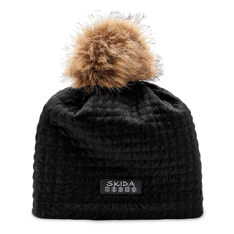 beanies for outdoor adventures-  Skida Chateau Hat Onyx