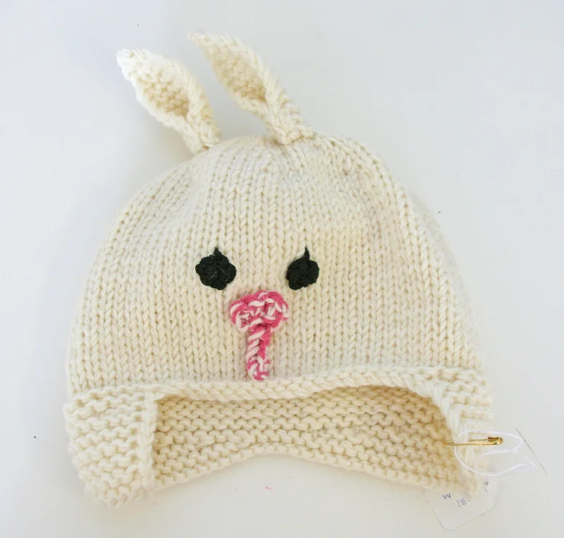 beanies for mountain and forest trips-  Rabbit Hat (Knit)