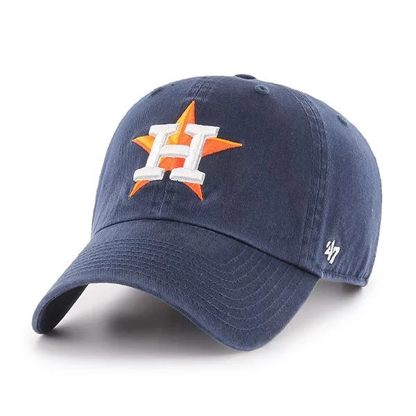 Adjustable baseball caps for every head-Houston Astros (MLB) - Unstructured Baseball Cap